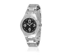 Time Force Quartz Watch Analogue Display and Stainless Steel Strap TF-4038L01M