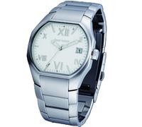 Time Force TF-2902L02M Silver Stainless Steel Bracelet Watch, Strap