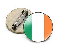Time Gemstone Jewelry,Personalized Irish Flag Art Pin Badges Novelty Clothing Accessory Trendy Jewelry Gift For Bride Girl Women Men Hat Bag Suit Tie Wedding Birthday,Picture,25Cm