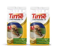 Time Greyhound 28 15KG X 2 (30KG) 28% protein dog biscuit