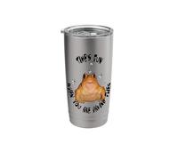 Time is Fun When You are Having Flies Stainless Steel Insulated Tumbler