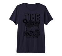 Time is Money Don't Waste it Design Premium T-Shirt