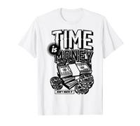 Time is money don't waste it Design T-Shirt