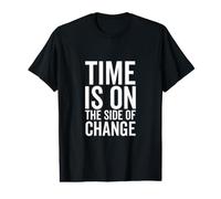 Time is On The Side of Change Notorious RBG Feminist Quote Value Graphic T-Shirt