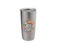 Time is Precious Spend It with the Right People - Stainless Steel Insulated Tumbler