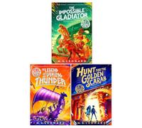 Time Keys Series 3 Books Collection Set by M. G. Leonard (The Impossible Gladiator, The Legend of Viking Thunder & Hunt for the Golden Scarab)
