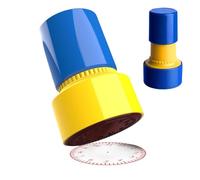 Time Learning Clock Stamp, Educational Toy Stamp For Children Ages 3+, Preschool Watch ModelStamp For Teaching Time, ABS, 0.98x2.83x1.46 Inch, 50g, Color Random