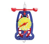 Time Learning Tool - Learning Clock Device, Visual Study Model, Durable Keyboard Trainer, Skill Tool for Kids, Creative Piece | Improves Early Concept Understanding During Fun Interactive Reading