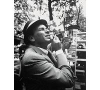 Time Life Frank Sinatra Camera Canvas Print, Multi-Colour, 40 x 50 cm