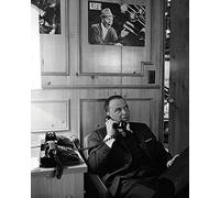 Time Life Frank Sinatra Phone Canvas Print, Multi-Colour, 40 x 50 cm