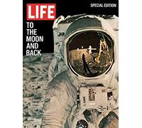 Time Life "Life Cover To the Moon and Back Canvas Print, Multi-Colour, 60 x 80 cm
