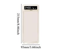 Time Lock Box - Smart Cellphone Locker Case - Self-Control Habit Booster Box for Travel Bedroom Home Classroom College Dorm Teens Students Adults Work Kids Kitchen