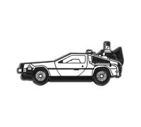 Time Machine Pin Badge for Jacket Shirt and Lapel Back to the Future Design, Normal, Non-precious metal