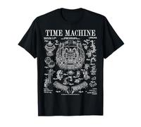 Time Machine Vintage Patent Funny Science Fiction HG Wells T-Shirt
