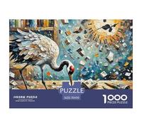 Time Mending Crane 1000 Piece Puzzles Magic Fantasy for Age 12+ Fun Gift Memory Games Relaxing 70x50cm/1000pcs