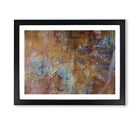 Time Moves On In Abstract Modern Art Framed Print | A3 Black Framed Wall Art | Ready to Hang | Abstract Fantasy Picture | Living Room Bedroom Lounge Office