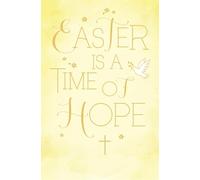 Time of Hope Peace & Happiness Easter Card Traditional Greeting Card 723949