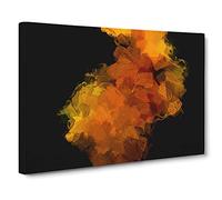 Time of Night Canvas Print | Gallery Wrapped 30mm Frame Wall Art | 30x20 inches | Ready to Hang | Abstract Still Life Picture | Living Room Bedroom Lounge Office
