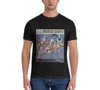 Time Out, Dave Brubeck Quartet, Mono Cover Graphic T-Shirt Sweat Shirt Summer Tops Black L