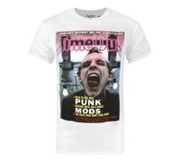 Time Out White Magazine Cover Short Sleeved T-Shirt Mens