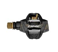 TIME Pedale ATAC XC 12 MTB Titanium Carbon Gold C1 Am PD, Men's, Black, One Size