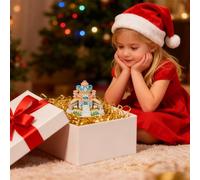 Time Piece Calendar 2026 | 2026 3D Fairy Tale Castle Home Decor,Fun Paper Carving Art Calendar,for Christmas Holiday Birthday Living Room Study Room Office Table Desk Parents Kids Colleagues