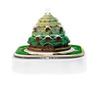 Time Piece Calendar 2026 | 3D Calendar Christmas Tree 2026 Tear-Out, Daily Lighted Planner, For Adults Home Office