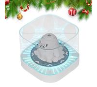 Time Piece Calendar 2026-3d Paper Carving Art Notepad, 1 Tear Away Ghost Sculptural Display With Led, Desktop Decoration, Stationery Supply, Planner For Nightstand, Table And Den