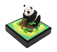 Time Piece Calendar, 3D Cow and Horse DIY Tear Away Decorative Calendar, Creative Desktop Ornament for Home Office Decoration