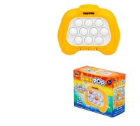 Time Pop Light Up Push Popper Game Orange