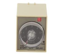 Time Relay Adjustable Timing Power Off Timer Delay AC 200- ST3PF Accessory Part (ST3PF 6S)