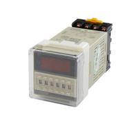 Time relay DH48S-S Digital Display Time Relay Time Control Switch Loop Control Adjustable Delay Device 220V 24V AC(220V)