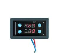 Time Relay Module, AC 85-265V Timer Cycle Control Digital Dual Display Delay Timer Switch Adjustable Module
