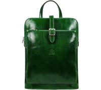 Time Resistance Leather Backpack Convertible to Shoulder Bag Full Grain Real Leather Travel Satchel Rucksack