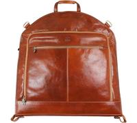 Time Resistance Leather Garment Bag - Suit Duffel Slim Carry-on Suitcase - Dress Protection Bag