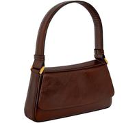 Time Resistance Leather Handbag - Full-Grain Leather Purse for Women - Shoulder Bag