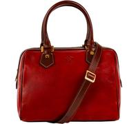 Time Resistance Leather Handbag - Full-Grain Leather Purse for Women - Top Handle Bag - Tote Bag