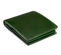 Time Resistance Leather Men's Wallet - Minimalist Wallet Design with Credit Card Holder - Magnetic Coin Holder and Cash Slots (Green)