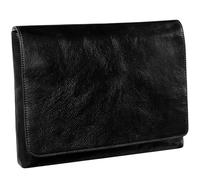 Time Resistance Leather Messenger Bag for Men - Crossbody Bag - Full Grain Leather - Tablet Sized Shoulder Bag