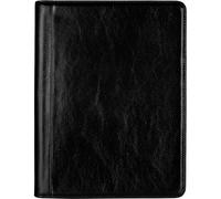 Time Resistance Leather Portfolio - Tablet size Leather Document Case - Small Briefcase