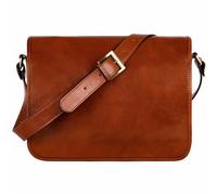 Time Resistance Leather Messenger Bag for Men, Handmade Crossbody Bag, Shoulder Bag Made in Italy