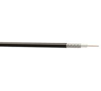 Time Rg6 Black Copper Coaxial Cable, 50M