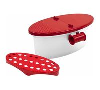 Time Roaming Versatile Microwave Pasta Boat, Pasta Cooker, Boat Strainer
