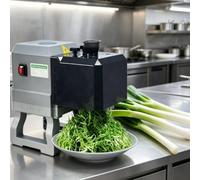 Time-Saving Electric Scallion Slicer,200w Commercial Vegetable Shredder Machine with Detachable One-Piece Legs, Easy-Clean Design,Perfect for Cutting Chives,Garlic Sprouts & Salad Veggies 1.8mm