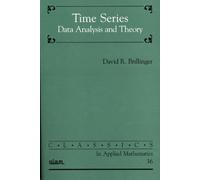 Time Series: Data Analysis and Theory: Series Number 36 (Classics in Applied Mathematics, Series Number 36)