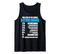 Time Spent in The Shower Daydreaming Humors for Showerer Tank Top