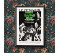 Time Spent With Cats and Books Green wall art home dŽcor poster print (Framed Black, A3 29.7 x 42cm)