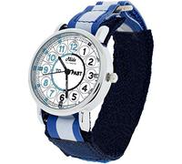 Time Teacher Teaching Telling Quick Learn Children's Watch Blue + Award