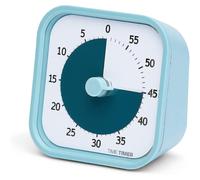 Time Timer Home - 60 Minute Kids Visual Timer Home Edition - For Homeschool Supplies Study Tool, Timer For Kids Desk, Office Desk And Meetings With Si