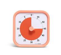 Time Timer Home MOD - 60 Minute Visual Timer Home Edition for Children - Homeschooling, Timer for School Desk, Office Table and Meetings with Silent Operation, TTM9-HDO-W